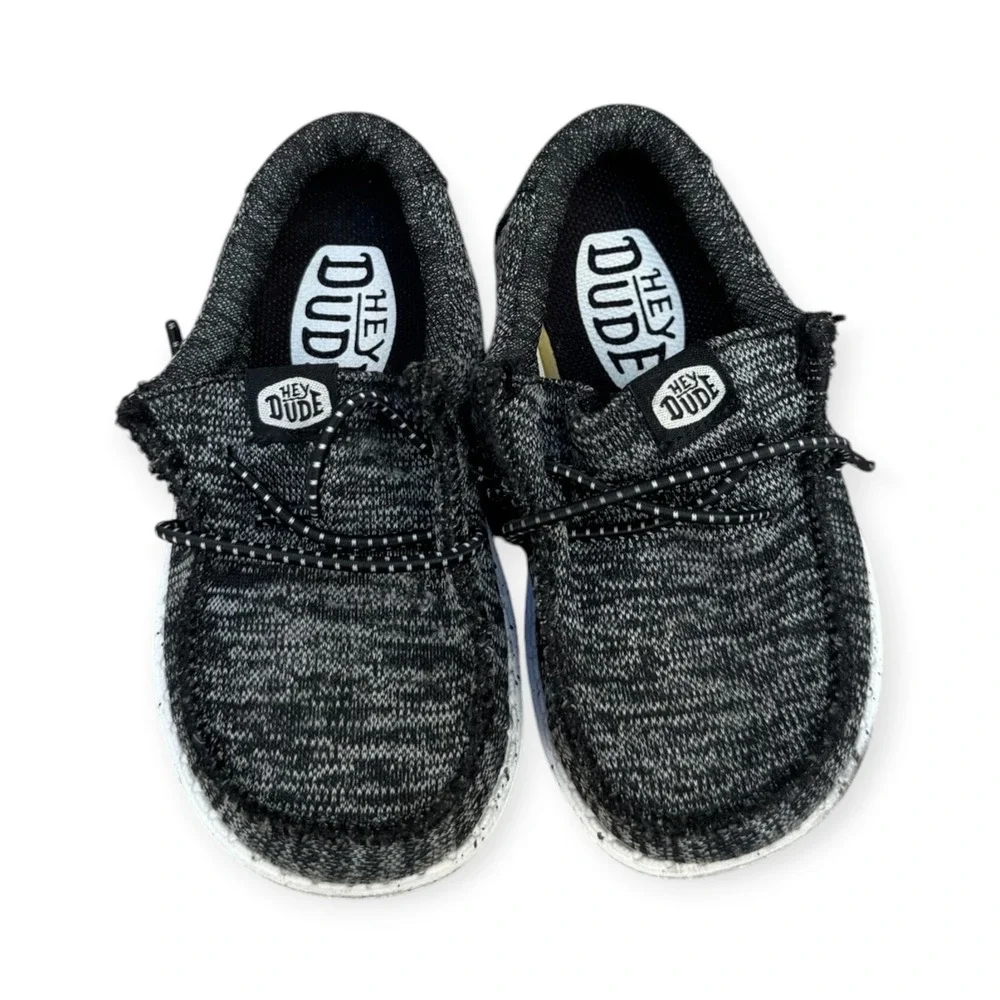 Hey Dude Wally Toddler Sport Knit Loafers Shoes Size K5